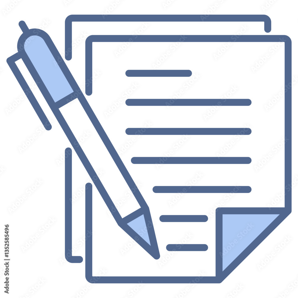 Note Blue Icon Note Blue Icon