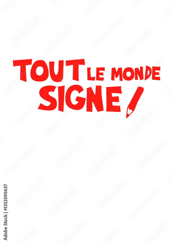 Fototapeta premium ajouter age tout le monde signe anniversaire