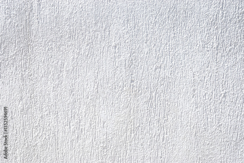 Obraz na płótnie Whitewashed Wall Texture Background. Detail of White Painted Facade of Greek Building. Seamless Pattern. w salonie