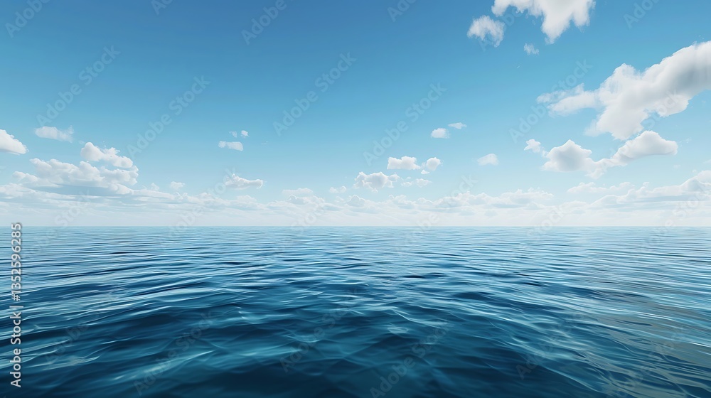 Obraz premium blue sky and sea