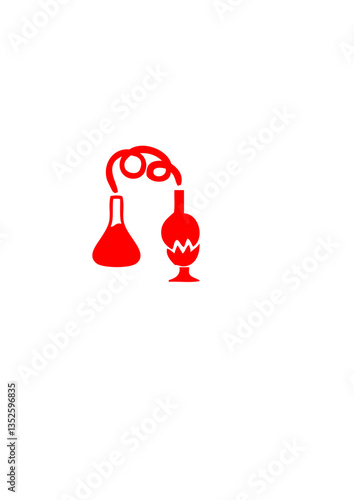 tube essai chimiste panoplie dessin