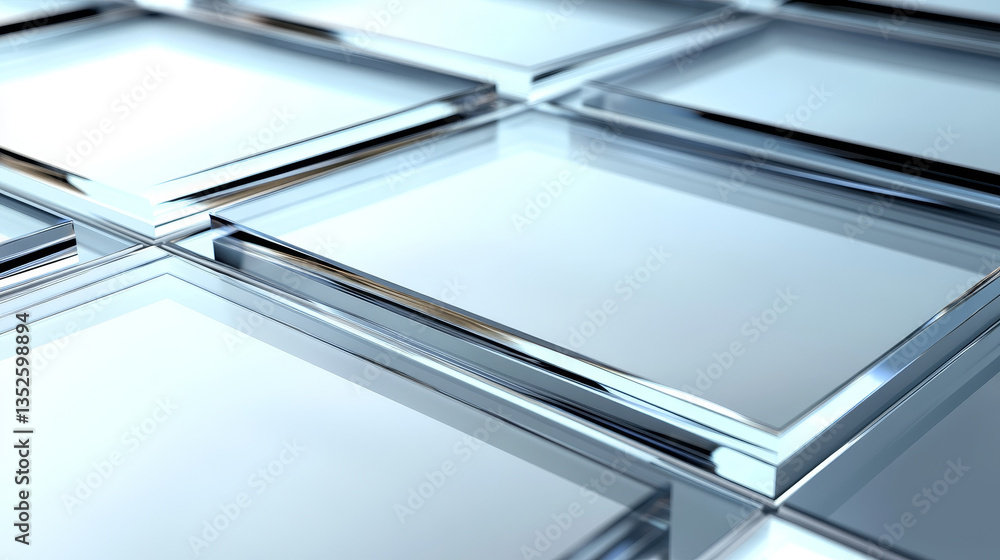 Set of vector shiny glass panels for your text or design isolated on transparent background Set of vector shiny glass panels for your text or design isolated on transparent background