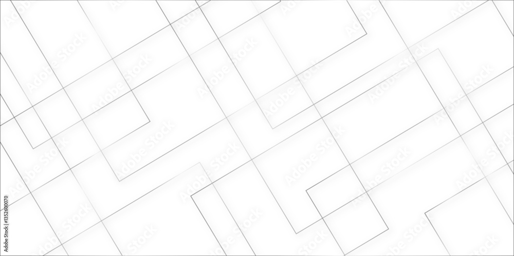 Abstract modern style of diagonal square geometric transparent line pattern vector. stylish monochrome of square and triangle vector. geometric square tile design illustration.