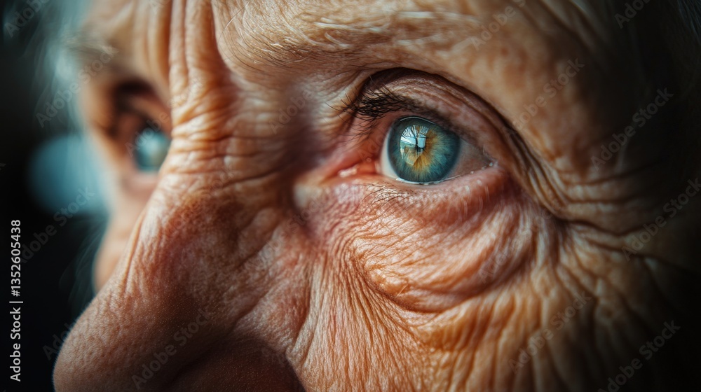 Close up of an older woman with beautiful eyes Close up of an older woman with beautiful eyes