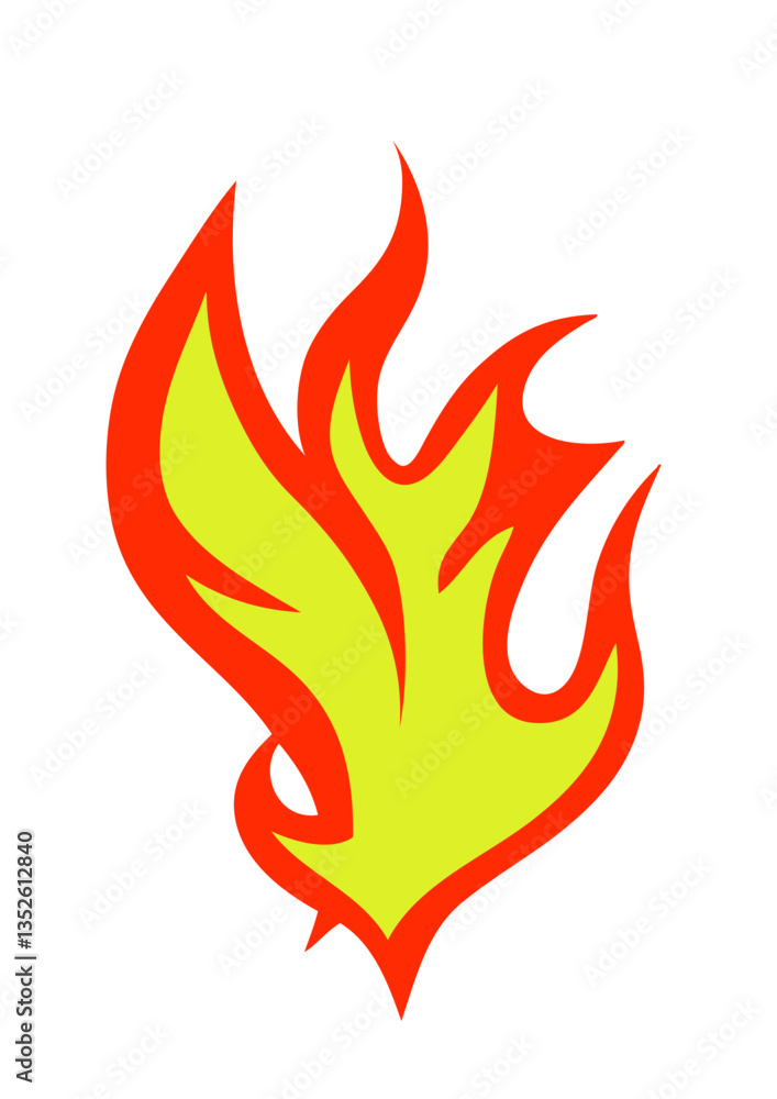 flamme feu flame dessin