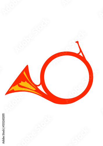 cor de chasse dessin logo