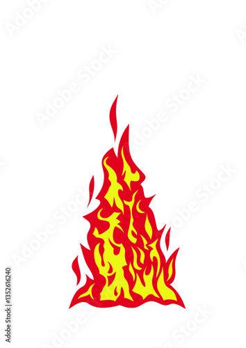 flamme feu flame dessin