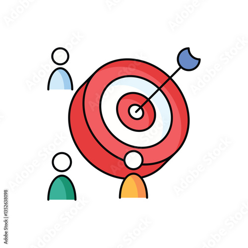 Target Audience Vector icon