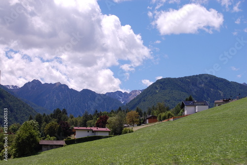 swiss alpine landscape