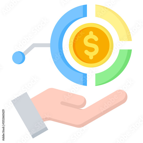 Asset Allocation Icon