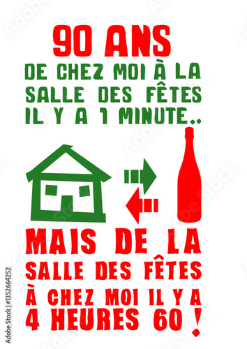 90 ans salle fete aller retour maison anniversaire
