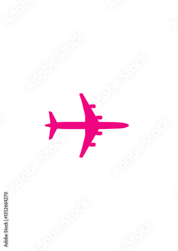 avion ligne vol dessin