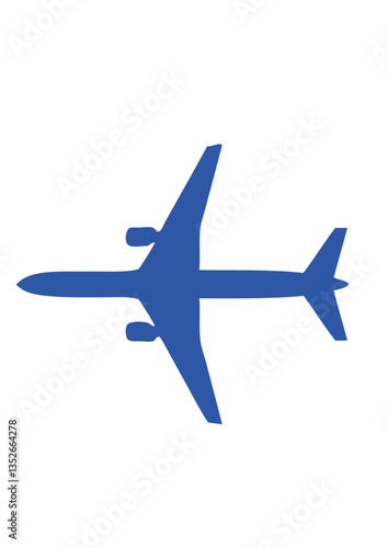 avion ligne vol dessin