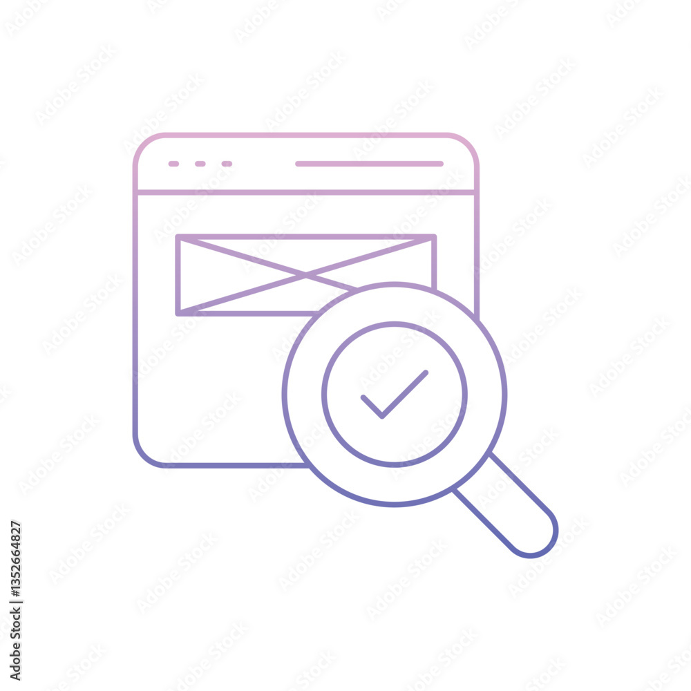 Market Research Vector icon Market Research Vector icon