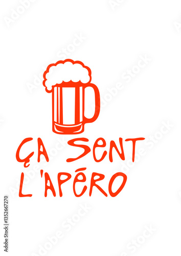 ca sent apero biere alcool humour citation