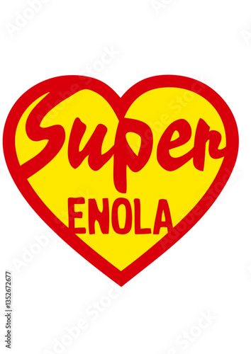 enola super coeur love logo