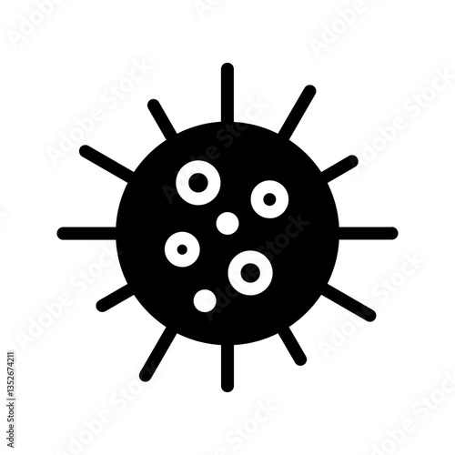 virus and bacteria color editable