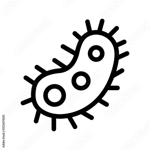 virus and bacteria color editable