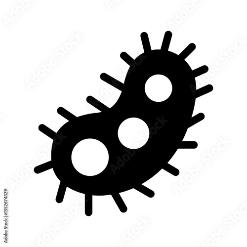 virus and bacteria color editable