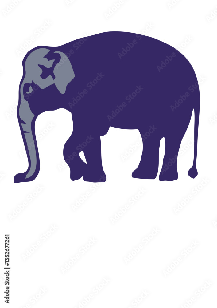 Obraz premium elephant animal sauvage trompe