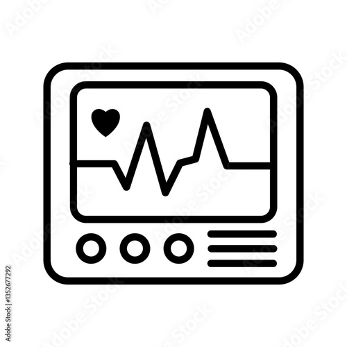 icu monitor icon color editable