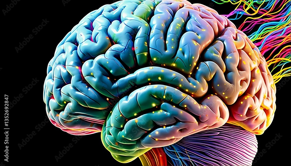 Fototapeta premium neural network of the brain.