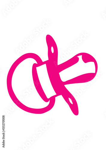 tetine suce dessin 