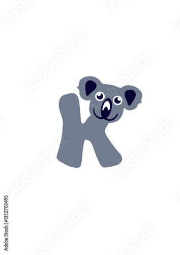 Photography koala lettre k animaux