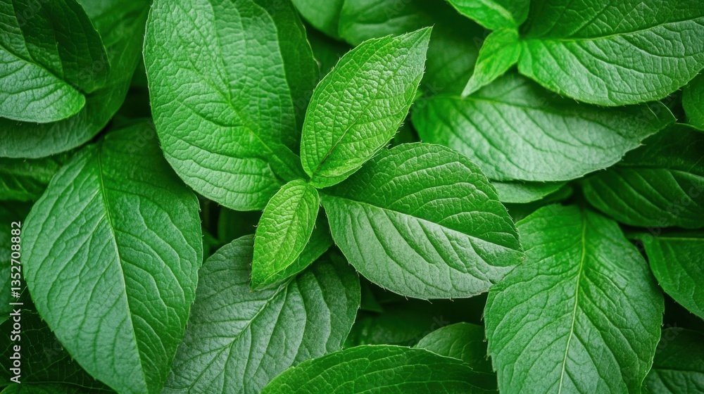 Fresh Green Leaves Texture Background for Nature and Gardening Projects, Natural Organic Leaf Patterns Fresh Green Leaves Texture Background for Nature and Gardening Projects, Natural Organic Leaf Patterns