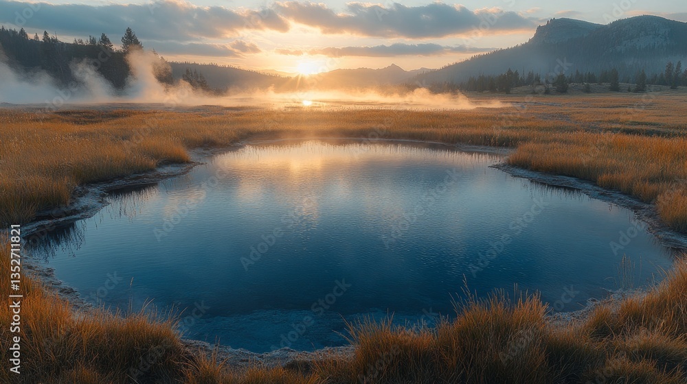 Realism Famous for its geothermal features, geysers, varied fauna, and alluring wild landscapes, Yellowstone National Park Realism Famous for its geothermal features, geysers, varied fauna, and alluring wild landscapes, Yellowstone National Park