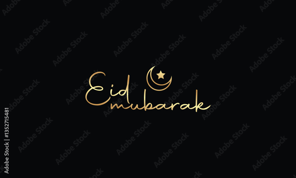 eid mubarak ,calligraphic design vector eid mubarak ,calligraphic design vector