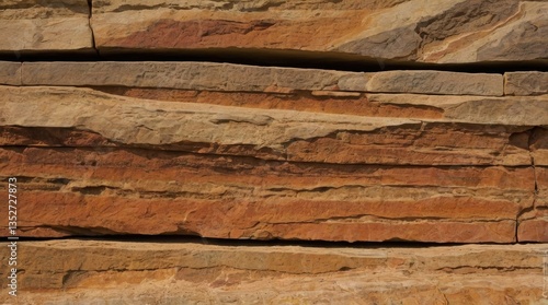 Sandstone texture, multilayered sandstone, sediment layers, sandstone