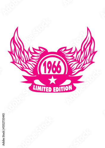 1966 annee limited edition logo anniversaire