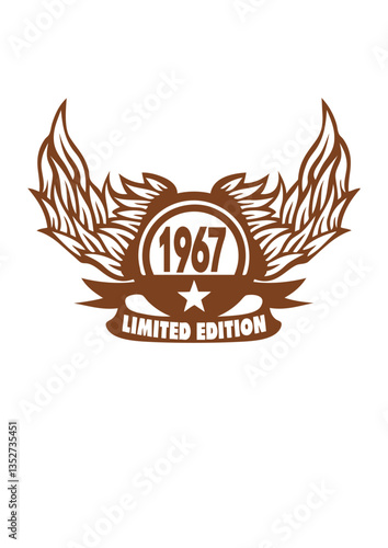 1967 annee limited edition logo anniversaire