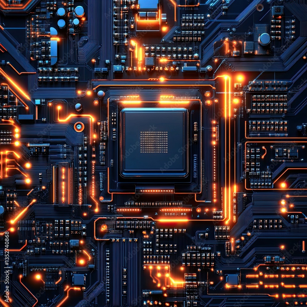 Digital tech motherboard texture design (software coding, technology electronic motherboard texture) -- Digital tech motherboard texture design (software coding, technology electronic motherboard texture) --