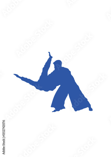 aikido silhouette sport