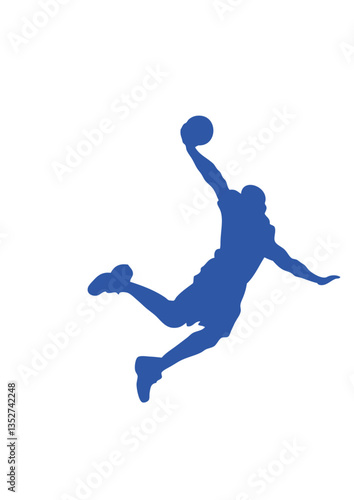 slam dunk basketball jam ball sport