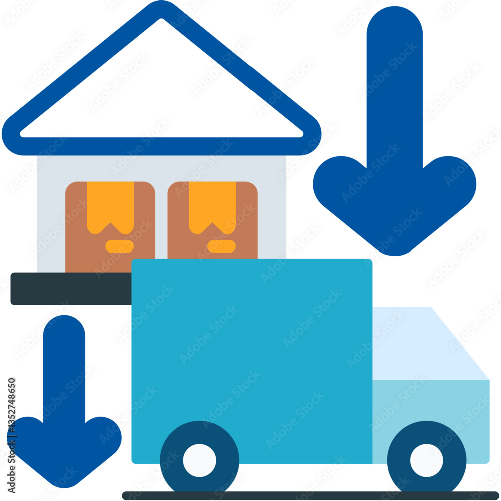 Cargo Storage Icon