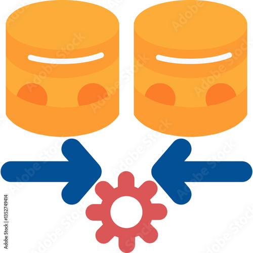 Data Replication Icon