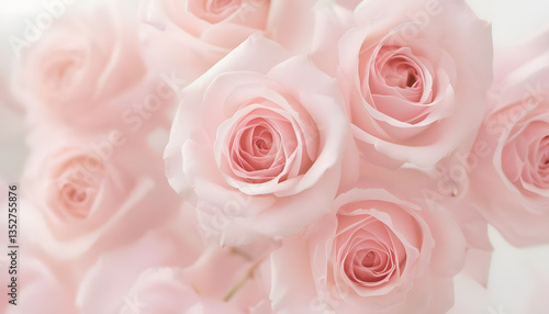 pink rose background, Pale Pink Roses Capture Delicate Beauty And Serene Tranquility