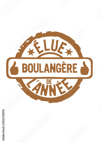 boulangere elue annee meilleure tampon