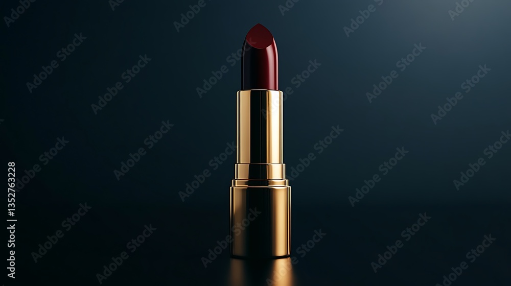 Lipstick on dark background for beauty ads Lipstick on dark background for beauty ads