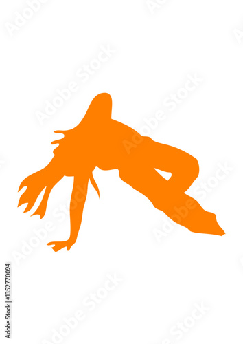 capoeira figure silhouette ombre art du combat