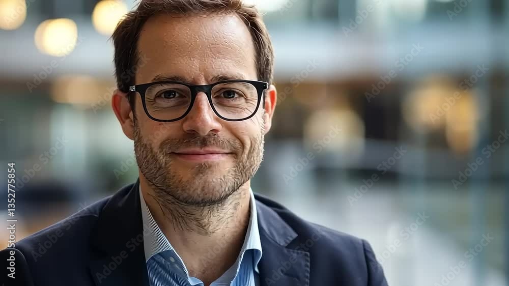 Portrait of a Confident Businessman Portrait of a Confident Businessman