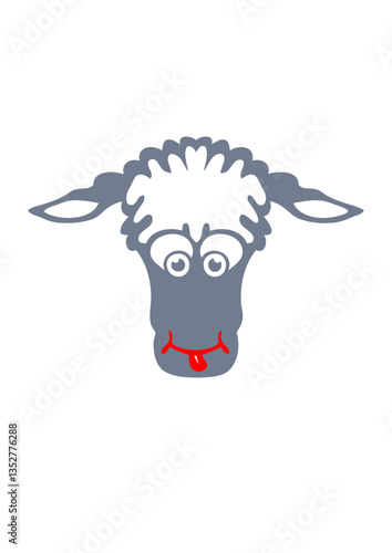 mouton dessin animaux rigolo