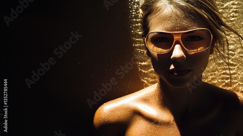 The warm, golden tones, lights and shadow, mysterious and intimate atmosphere