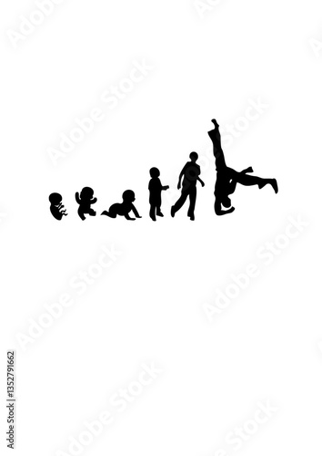 evolution homme sport capoeira