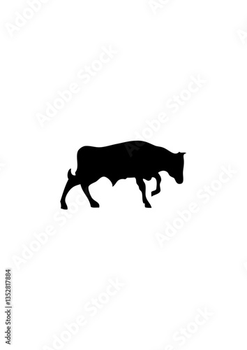 taureau dessin