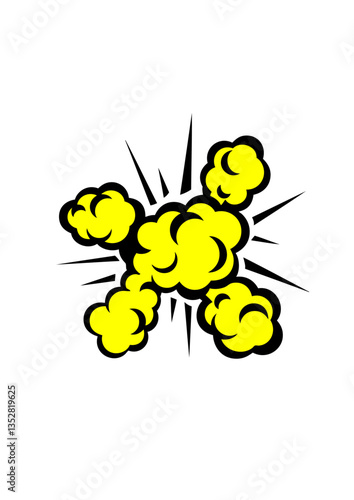 explosion dessin