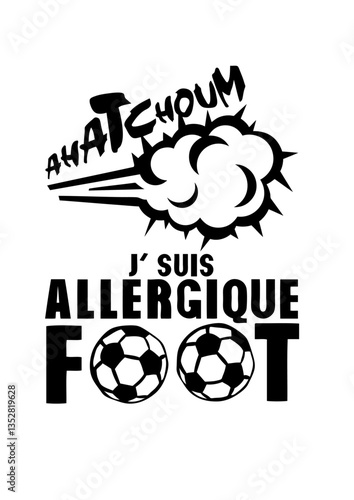 allergique foot tchoum souffle eternuement humour football